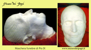 Maschera funebre Pio IX